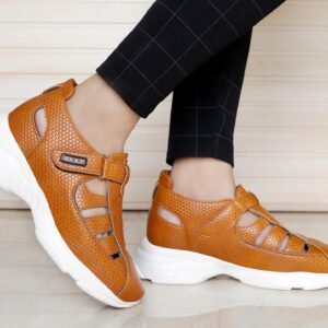 Height inceasing sandals for men