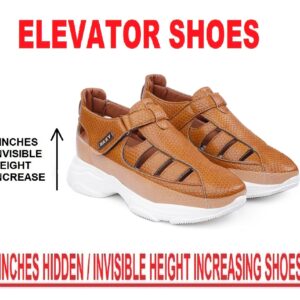 Height inceasing sandals for men